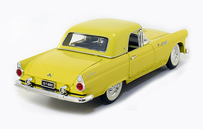 Автомобиль 1955 года - Форд Thunderbird, масштаб 1/18  
